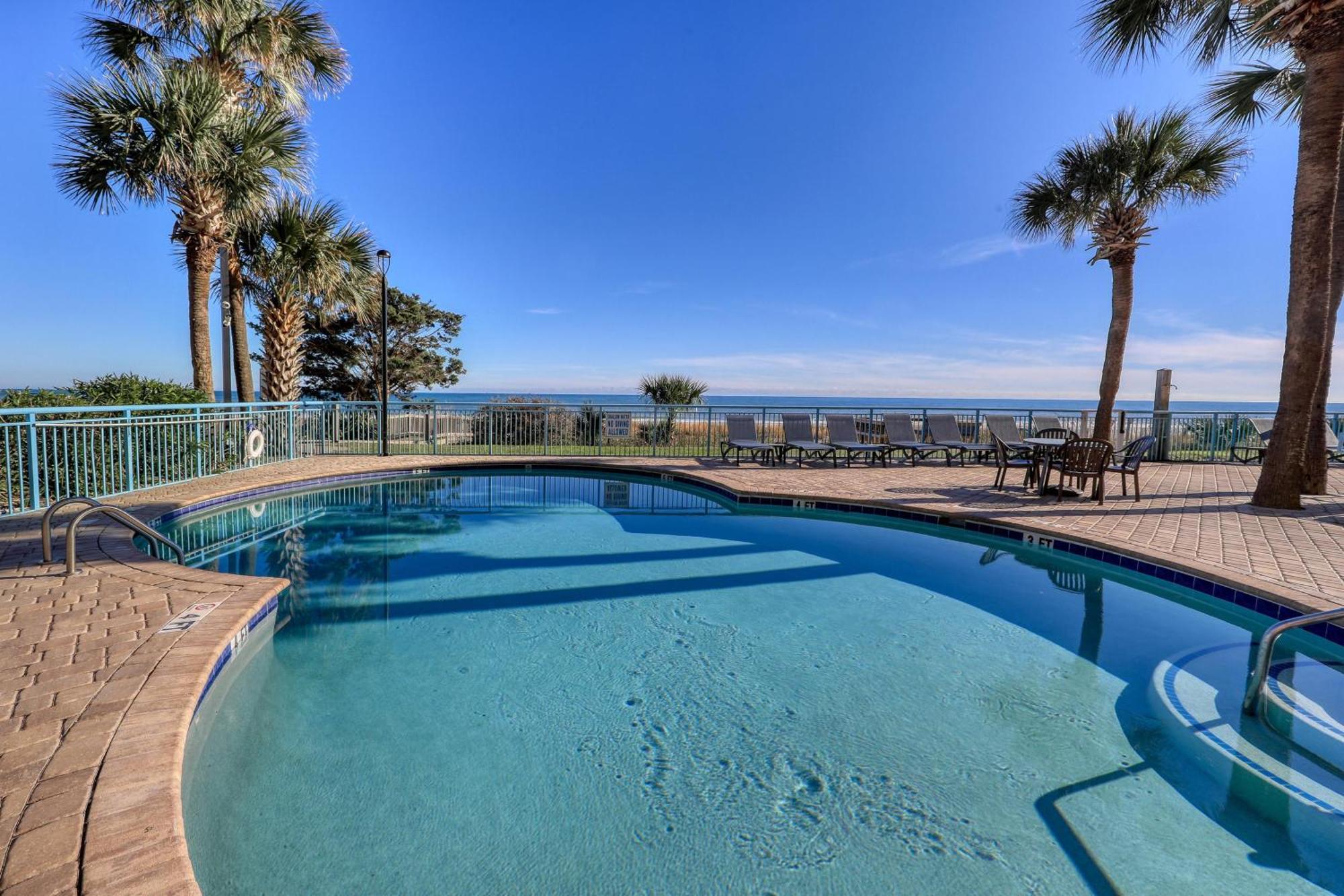 1604 N Ocean Blvd, 0703 - Ocean Front Sleeps 6 Villa Myrtle Beach Exteriör bild